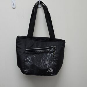 Igloo Geometric Black Tote / Lunch Bag
